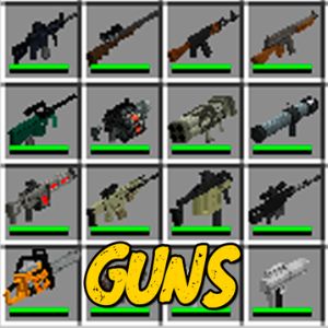 Guns Mod For Minecraft PE Best Weapons Unlocked